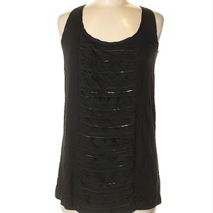Diane Von Furstenberg Tank Top with Chain Accent